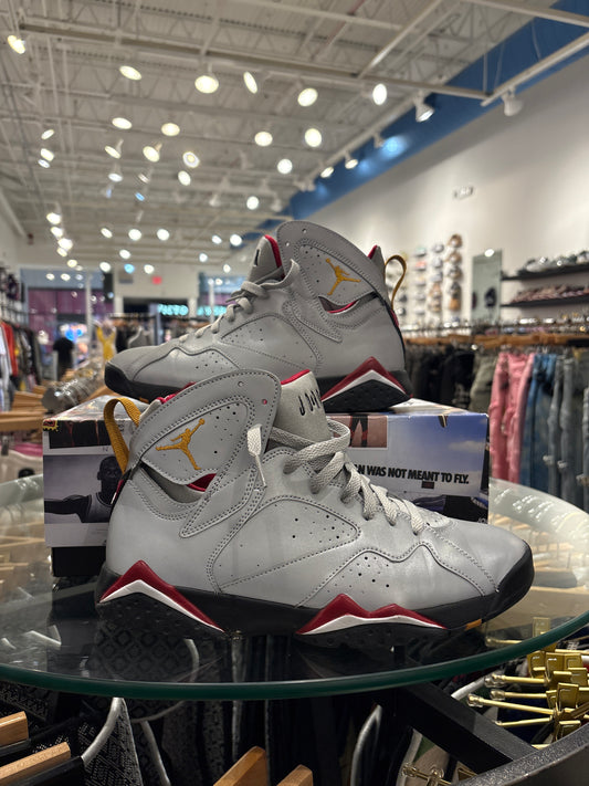 Jordan 7 Reflect Silver Used with Box
