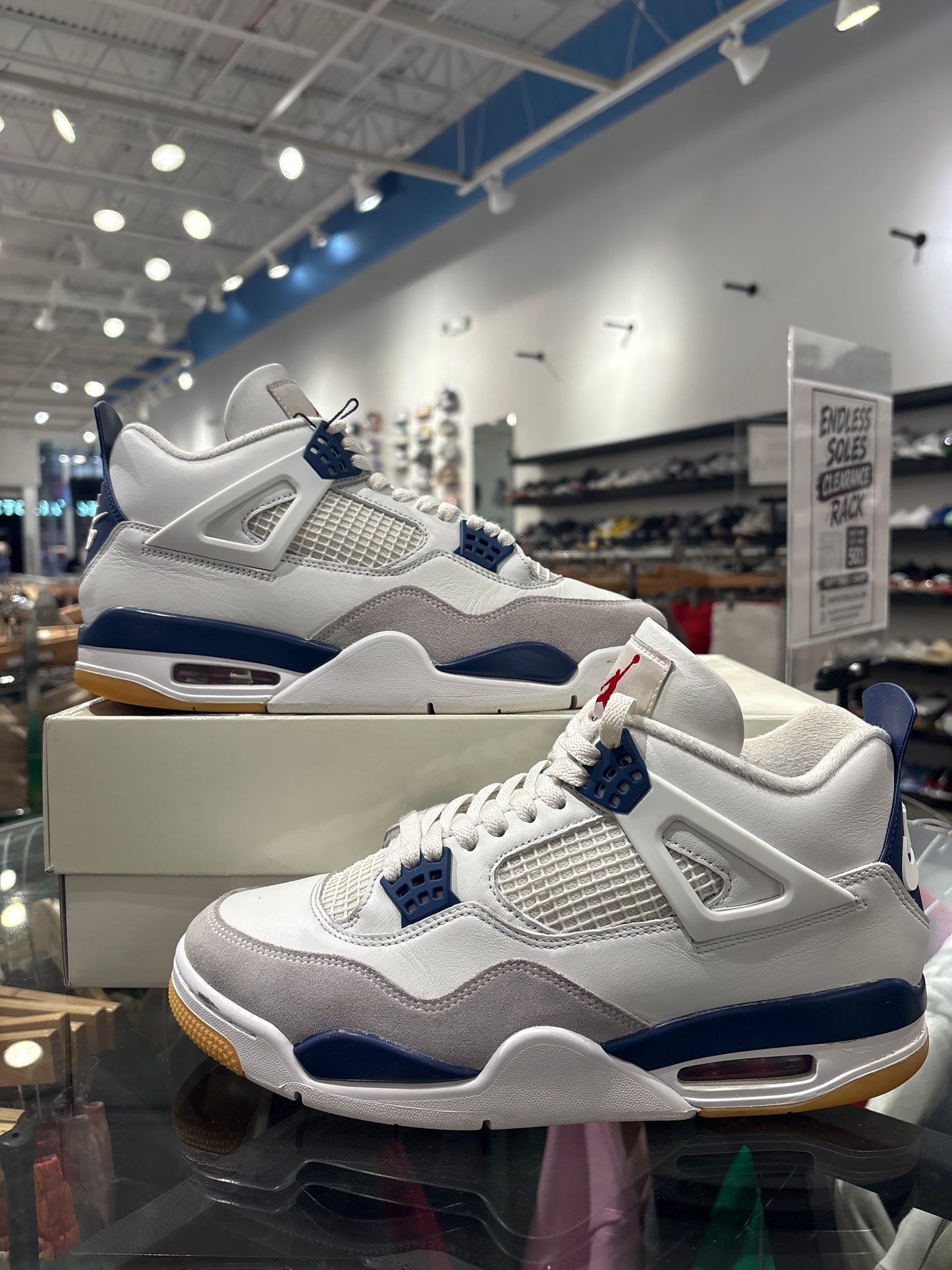 Jordan 4 SB Navy USED W BOX