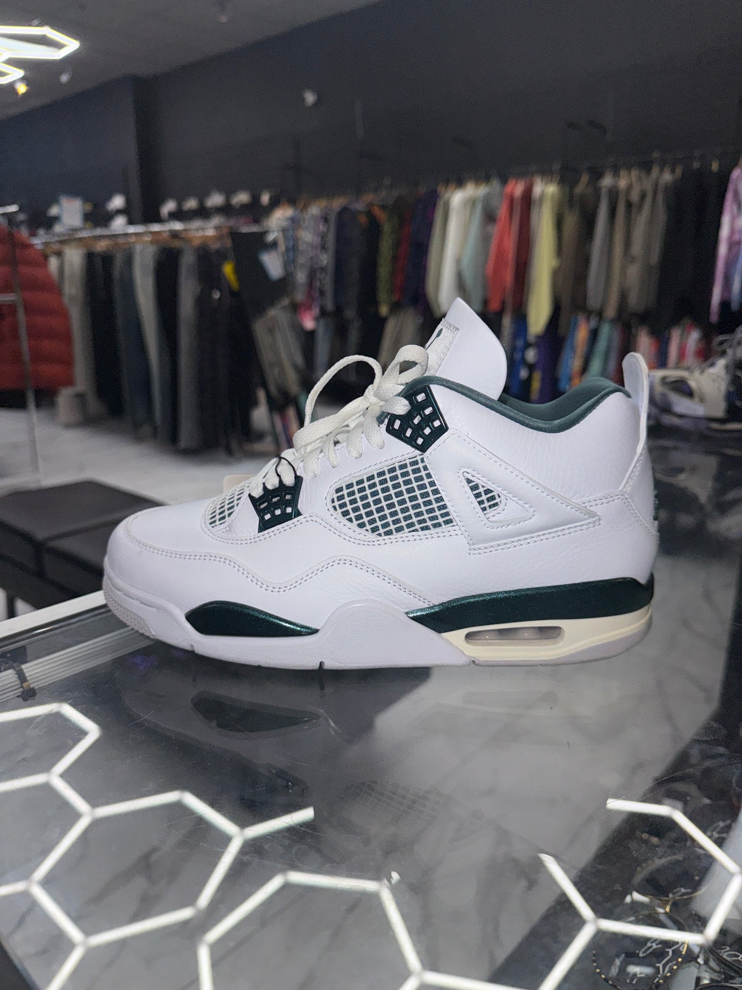 Air Jordan 4 “Oxidized Green” USED WITH BOX