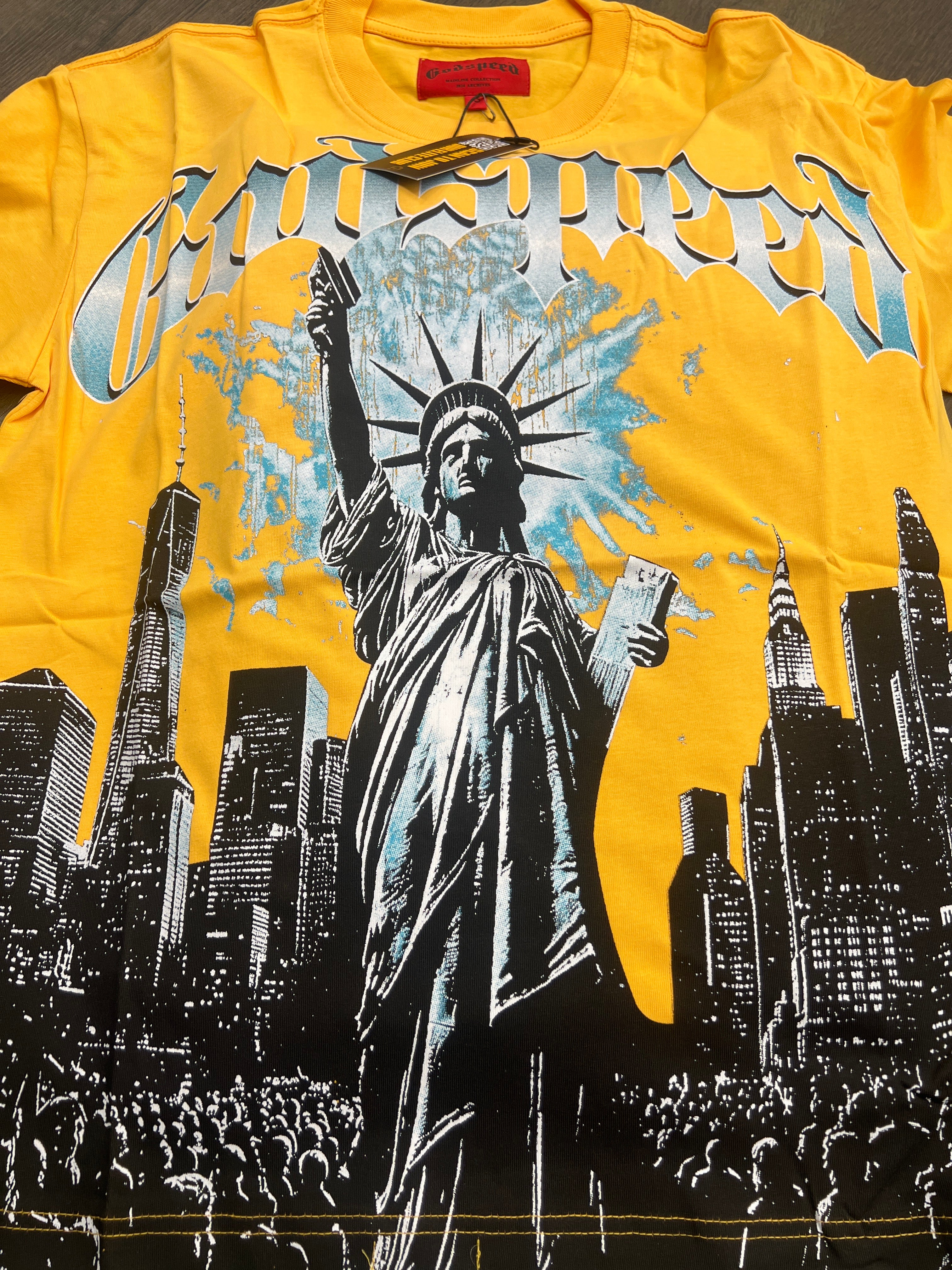 Godspeed yellow “Statue of Liberty” Tee – Endless