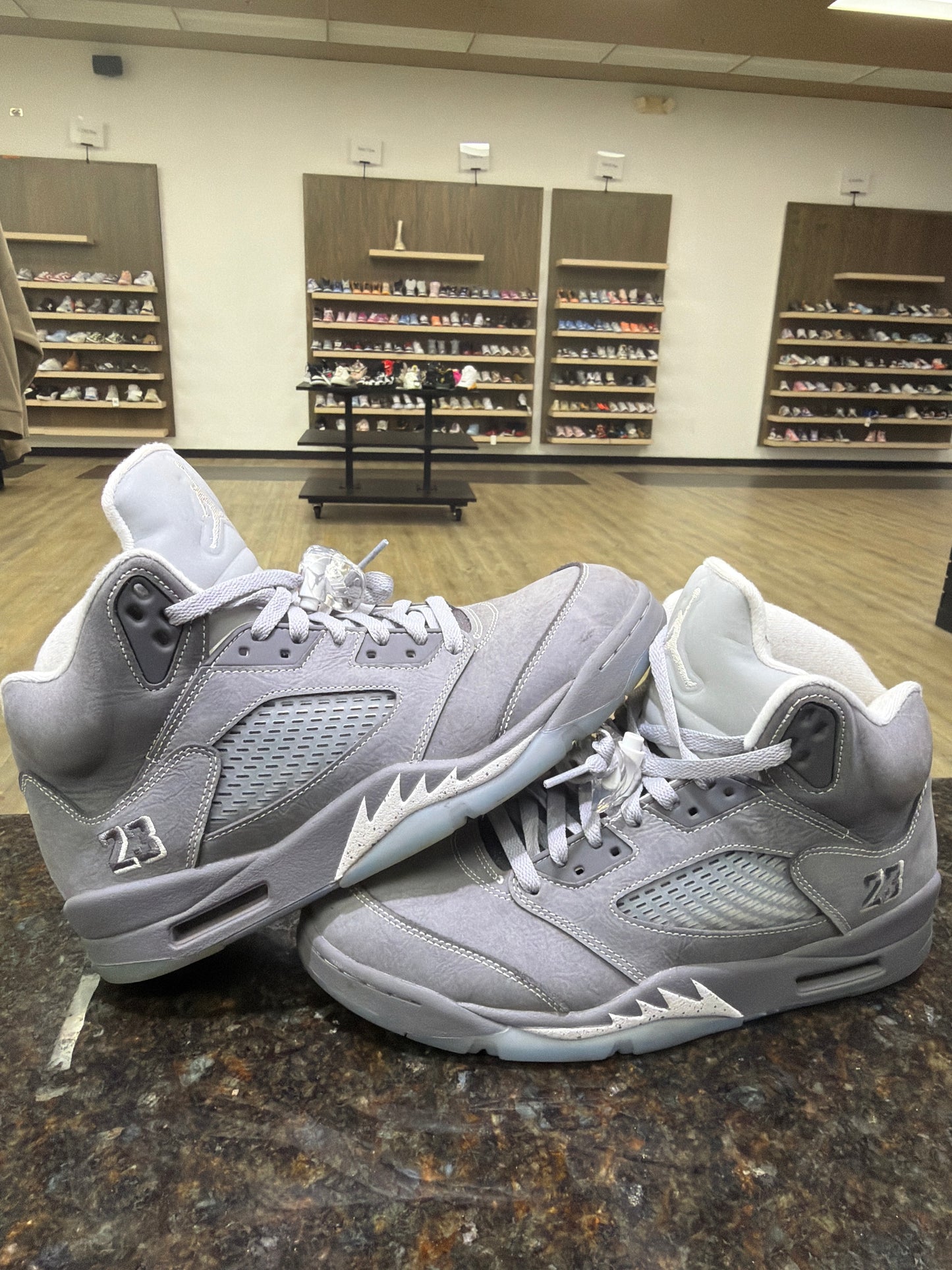 Jordan 5 Wolf Grey Used No Insole No Box