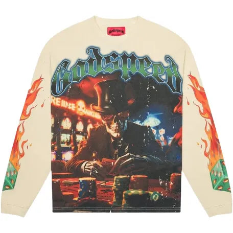 GodSpeed Cream Poker LongSleeve