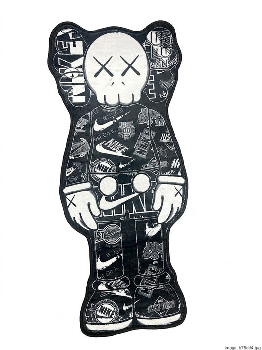 Kaws Nike rug