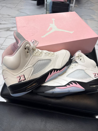 Jordan 5 soft pink USED WITH BOX