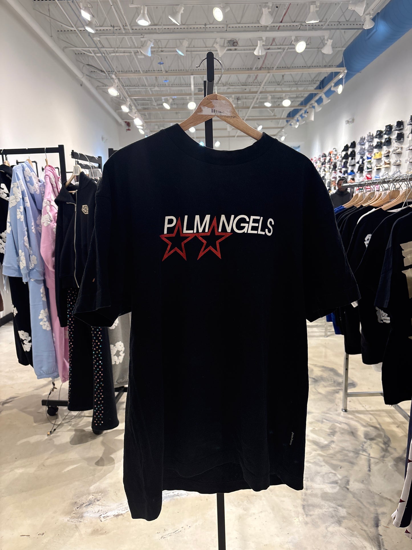 Palm Angels Racing Tee Star PRE-OWNED