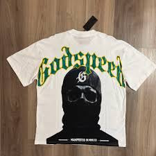 GodSpeed White Balaclava Tee