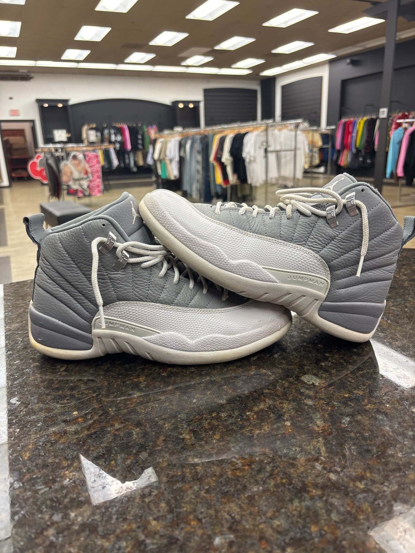 Air Jordan 12 Retro “Stealth” Used W No Box