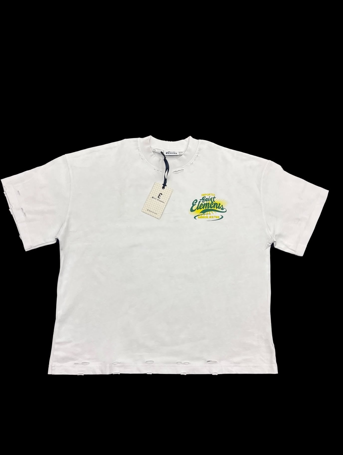 Saint Elements White/Green Tee