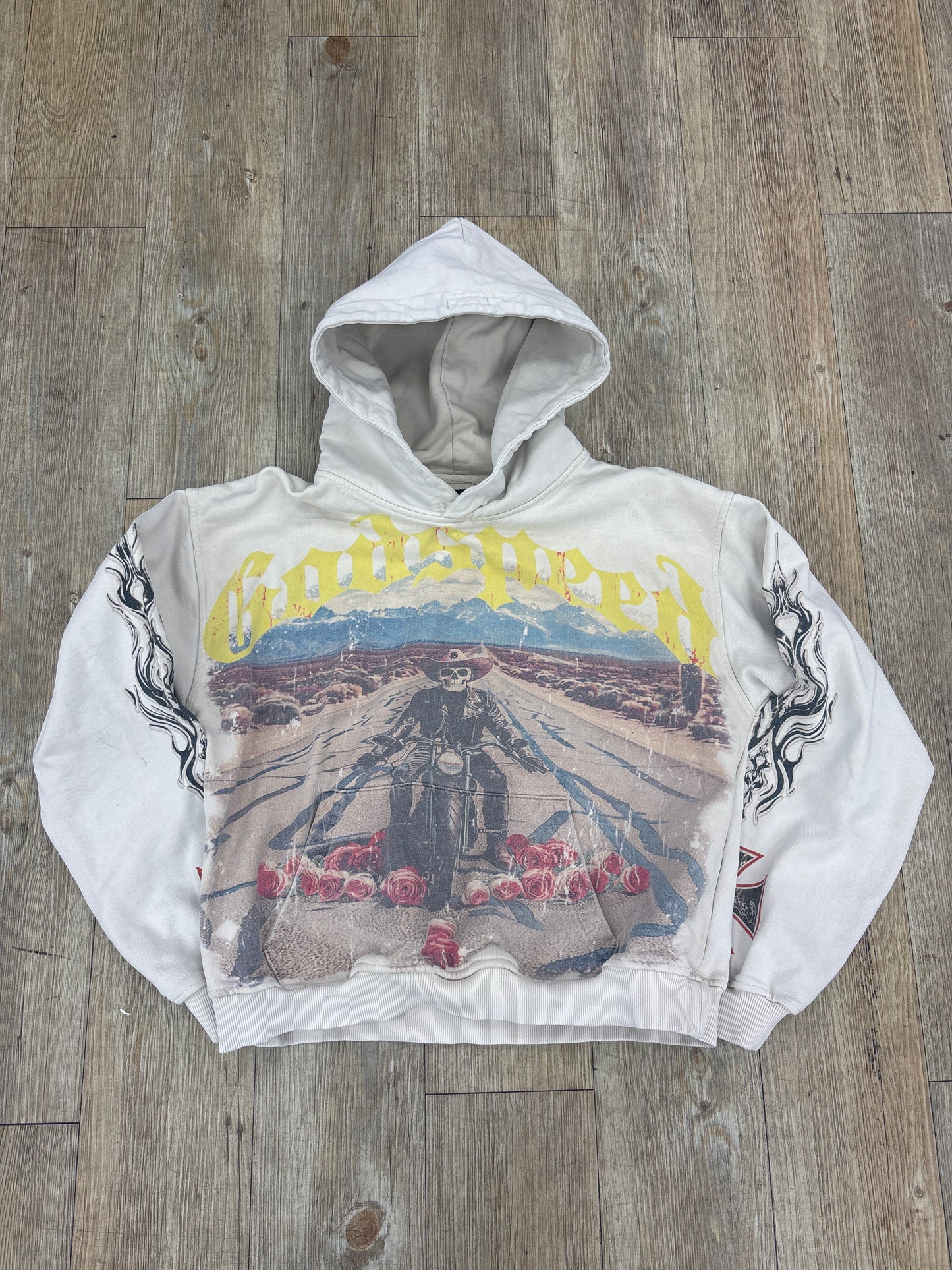 Godspeed White/Cream Roadrunner Hoodie Pre-Owned