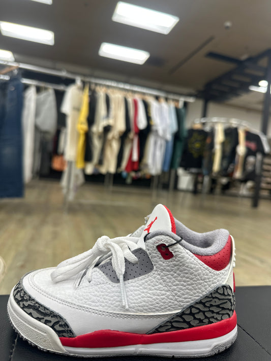 Jordan 3 Fire red Used TD
