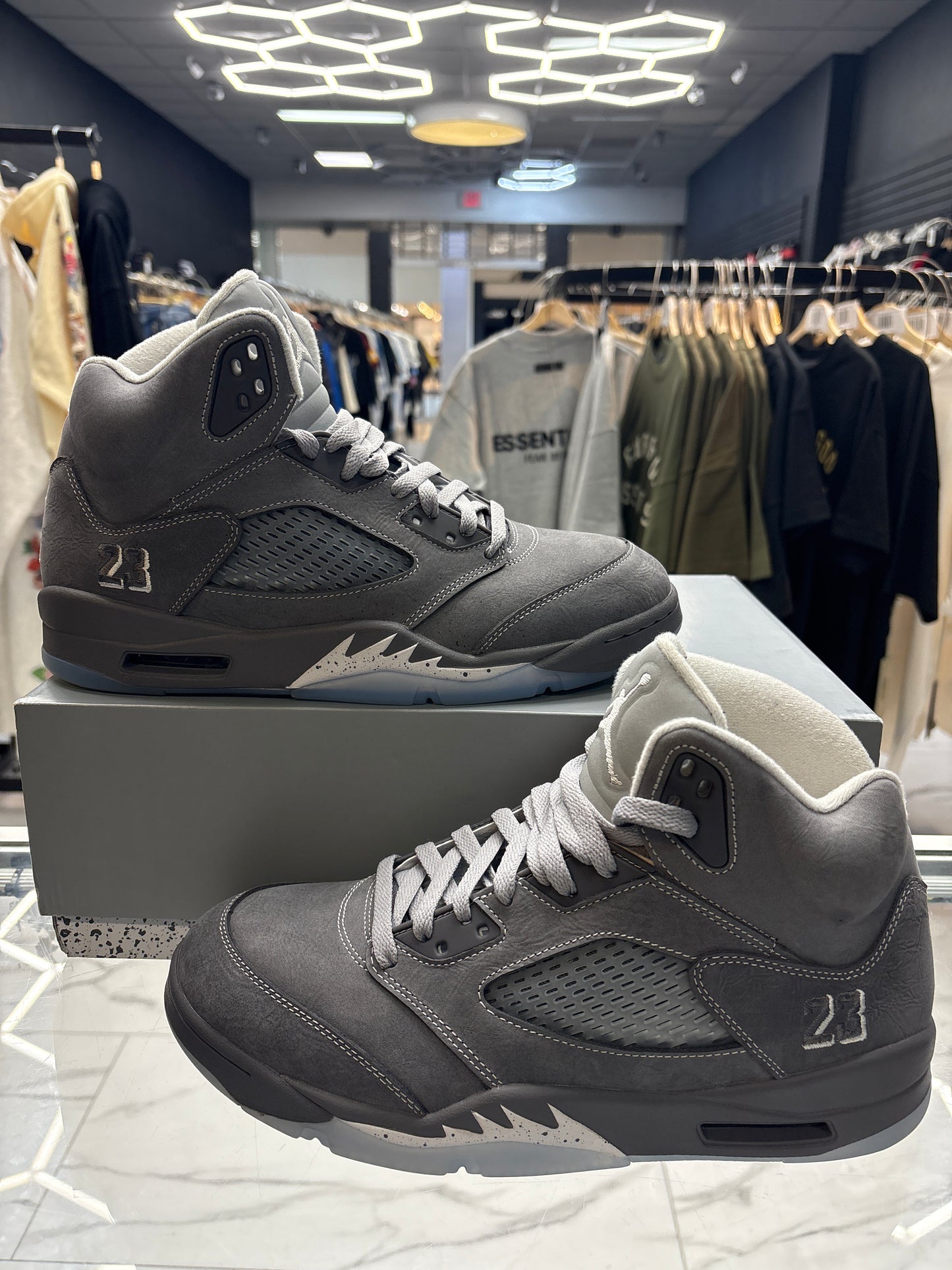 Jordan 5 Wolf Grey USED W BOX