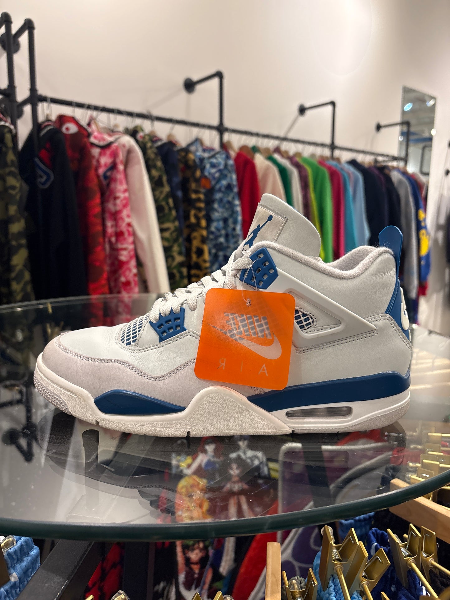 Jordan 4 Military Blue USED NO BOX