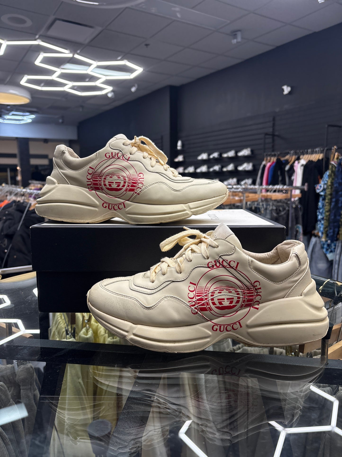 GUCCI INTERLOCKING DISK PRE-OWENED