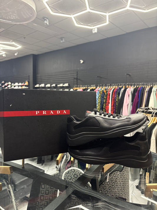Prada Cups Matte Black USED W BOX
