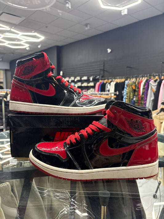 Jordan 1 Patent Leather Bred USED W BOX