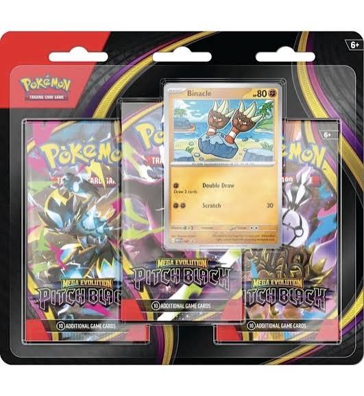 Pokemon pitch black 3 pack blister (binacle)