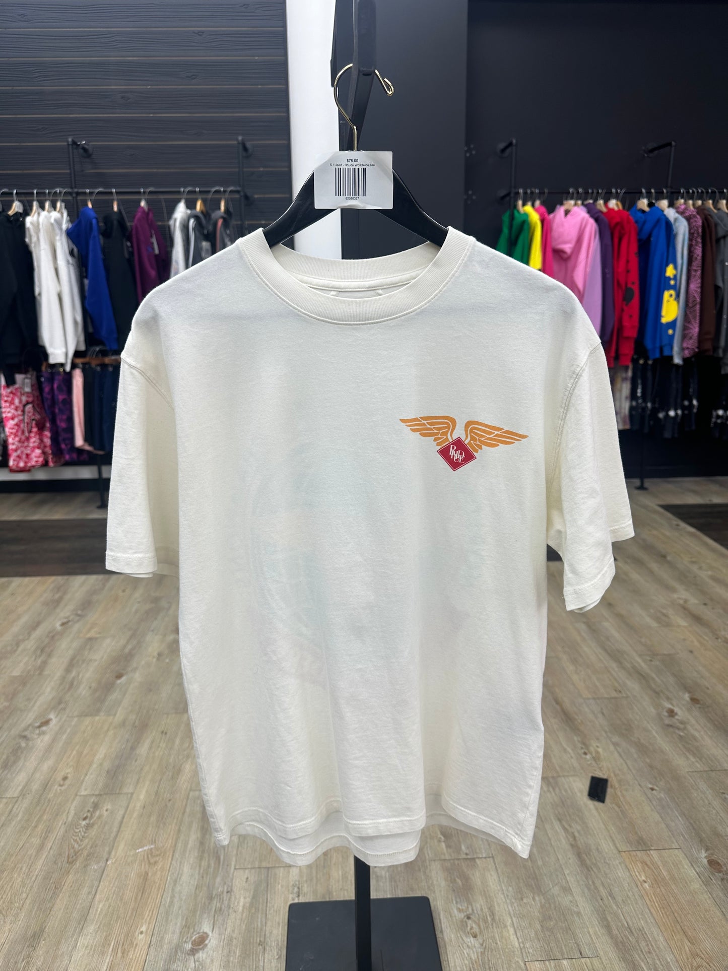 Pre-owned Rhude world wide tee