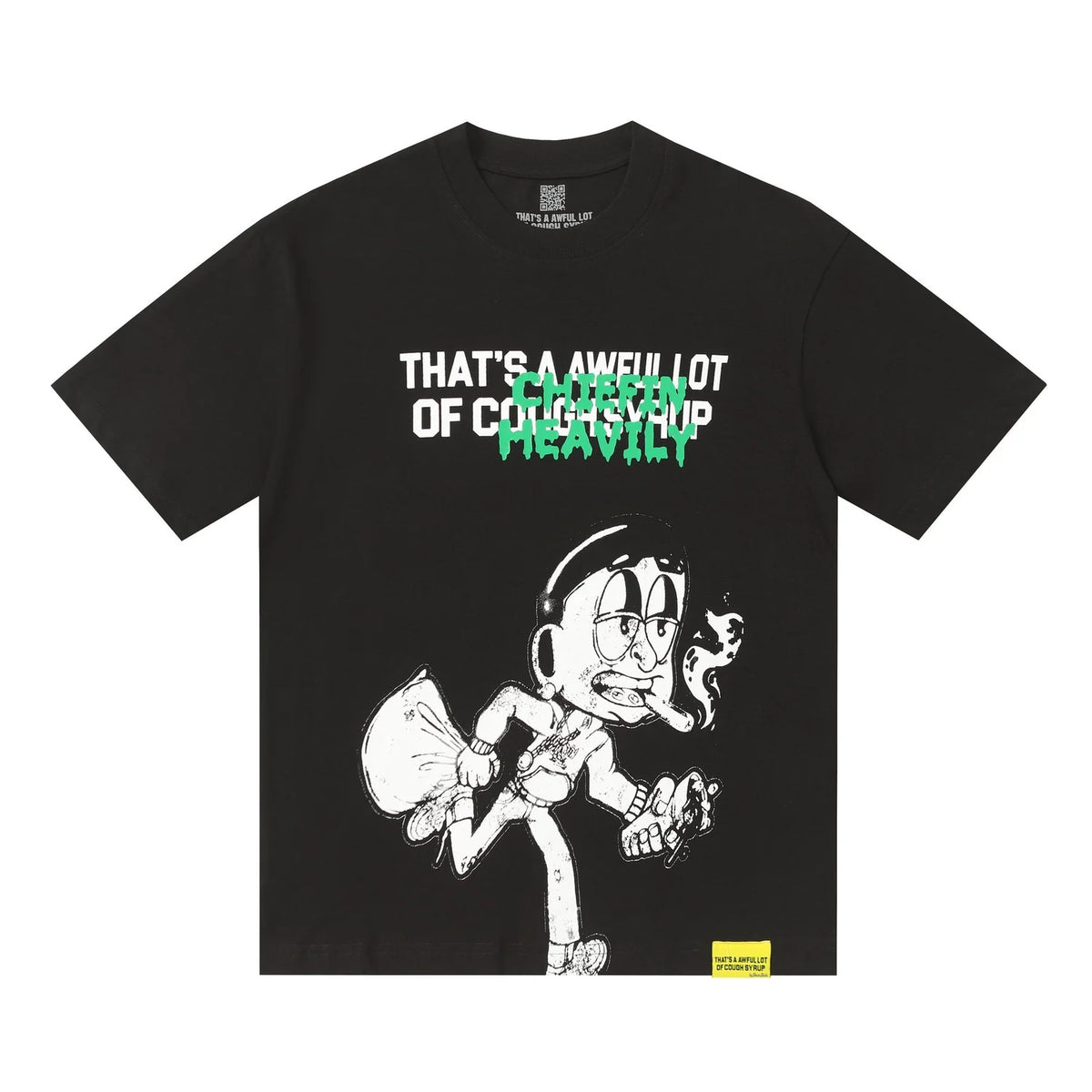 That’s A Awful Lot Of Chiefin Heavily black Tee