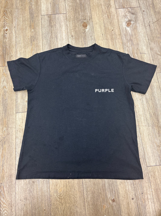 Purple Brand Black Shirt PRE-OWNED NO TAGS