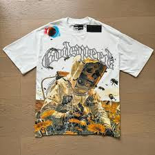 GodSpeed White Beekeeper Tee