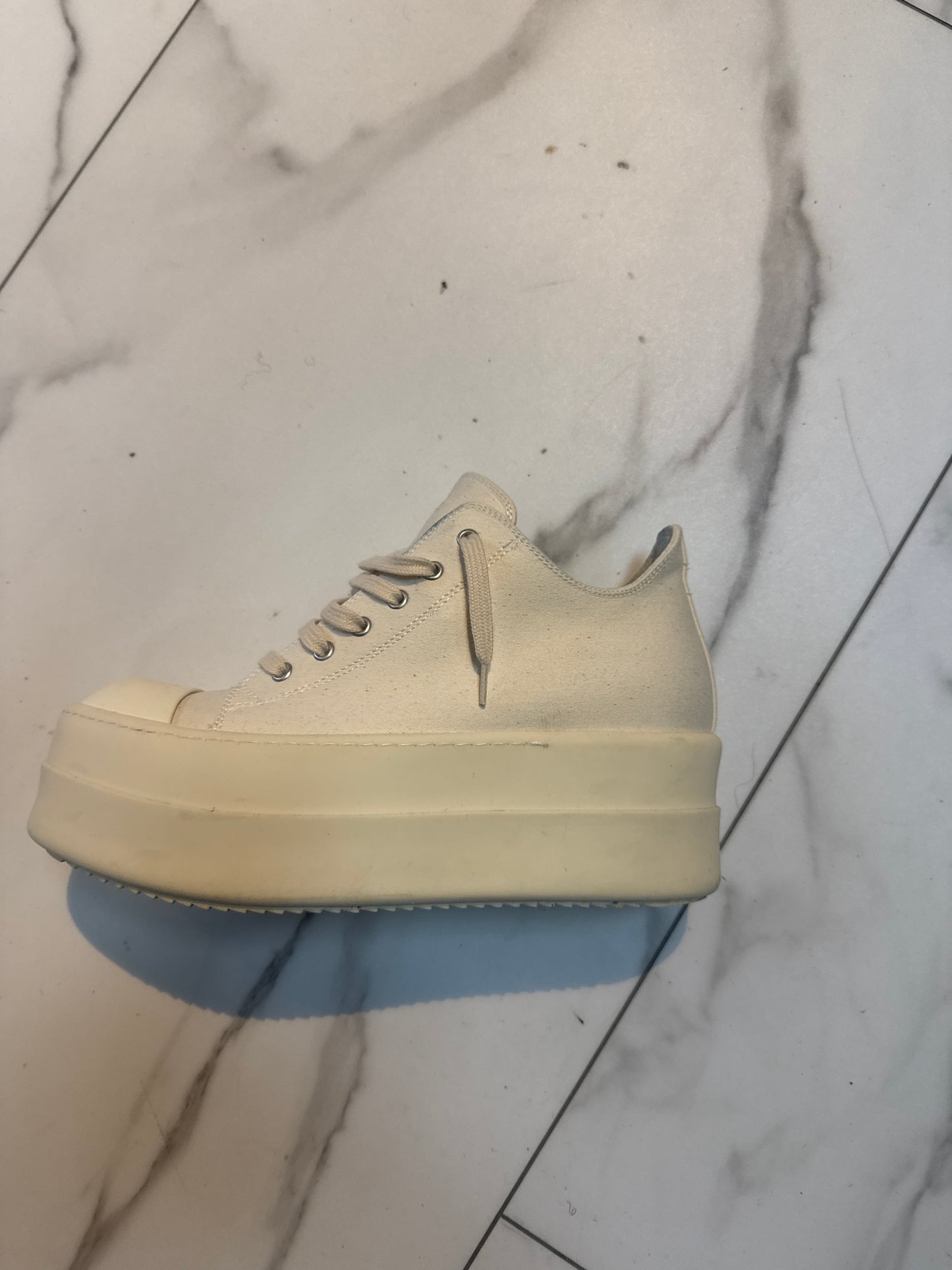 Rick Owen cream white no box