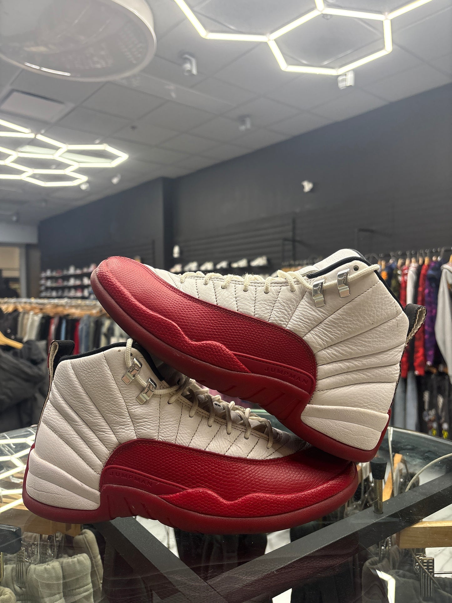 Jordan 12 Cherry USED NO BOX