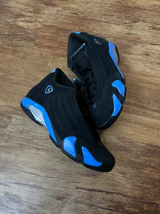 Jordan 14 black university pre-owned no box