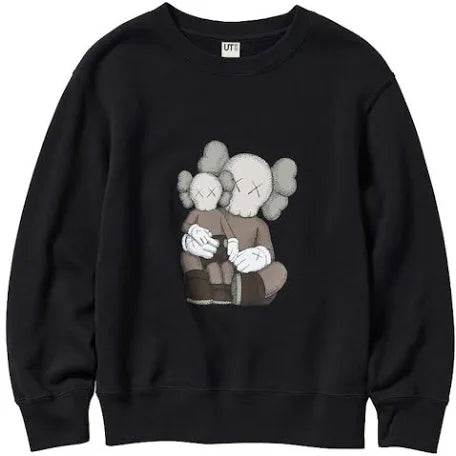Kaws Kids Black Hug LongSleeve