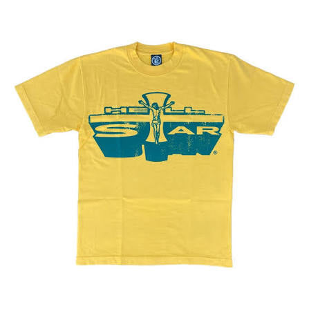 Hellstar Yellow “Jesus Emblem” Tee