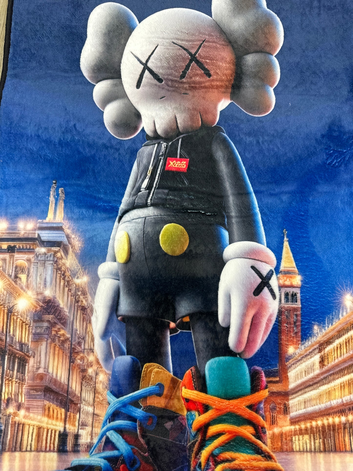 Kaws In France Rug