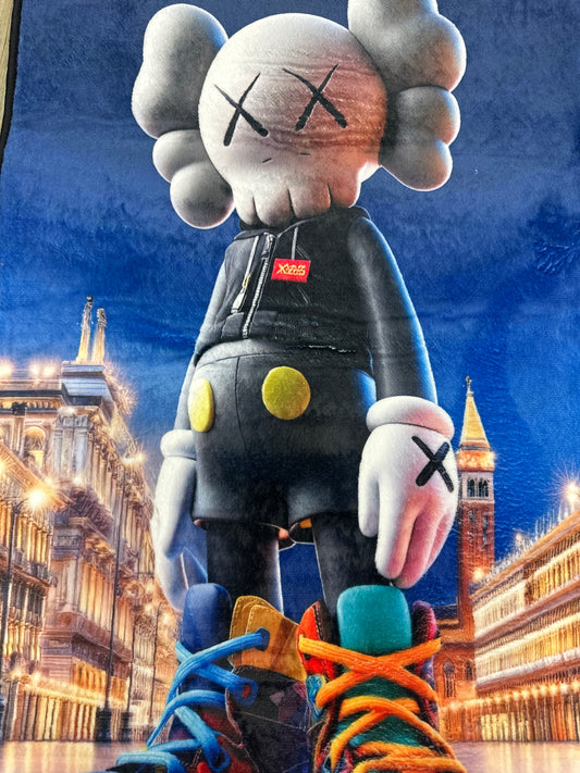 Kaws In France Rug