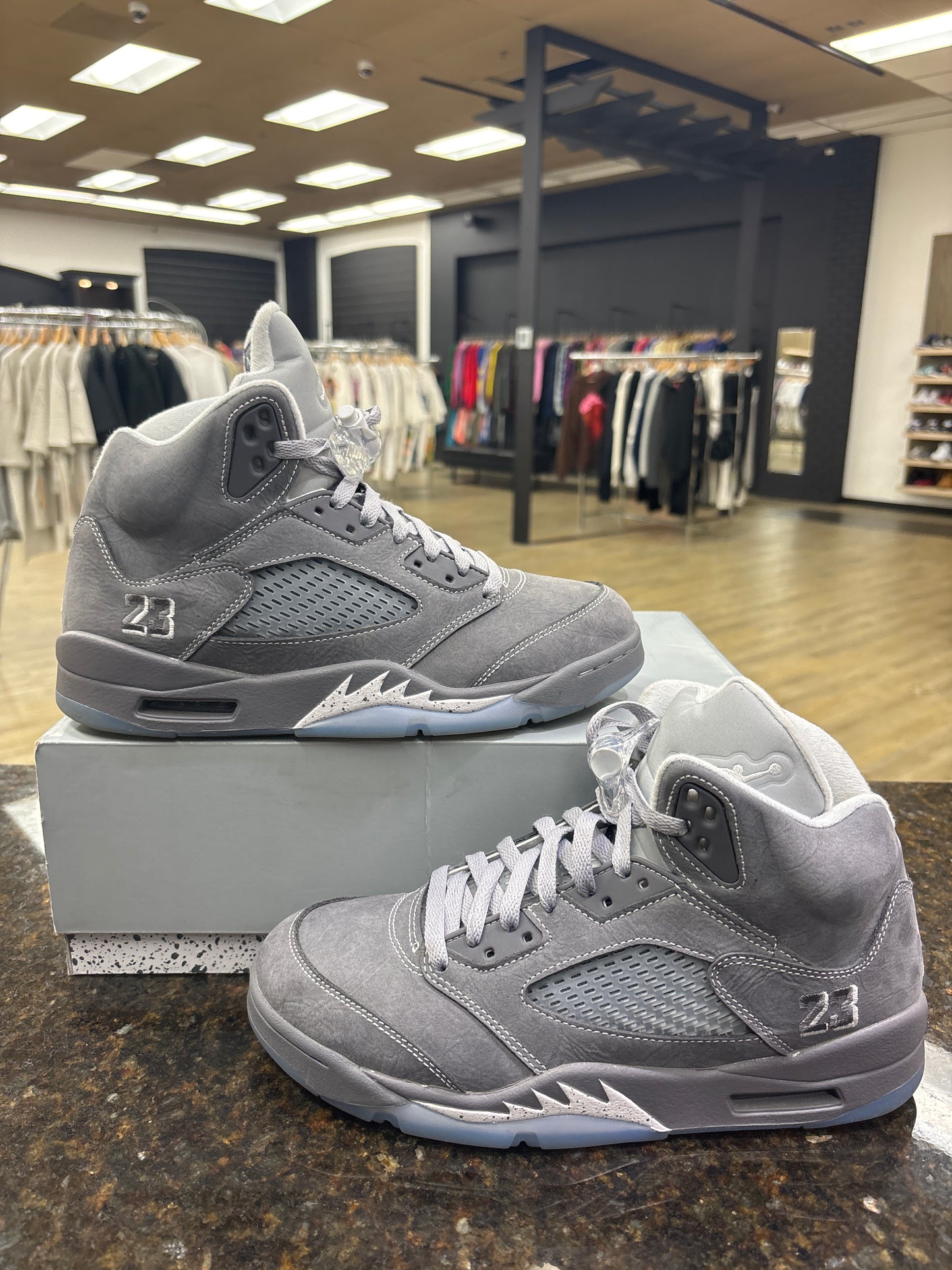 Jordan 5 Wolf Grey USED W BOX