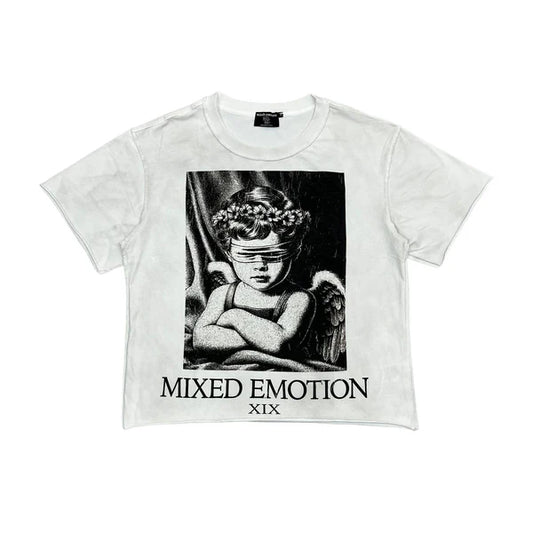 Mixed Emotions White XIX Tee