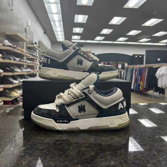 Amiri MA-1 Navy/White Used with box