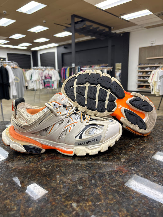 BALENCIAGA TRACK “White Orange” USED