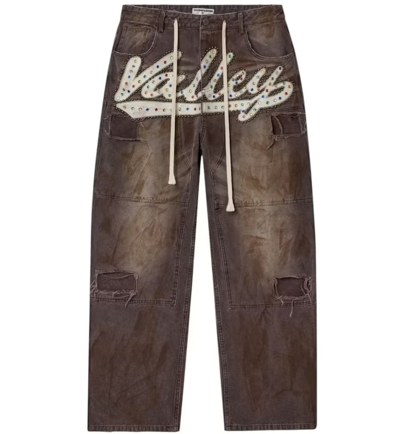 Vale Brown “Skittles” denim