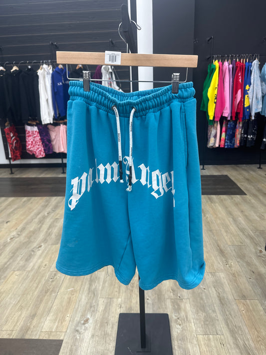 Palm angels blue shorts pre-owned