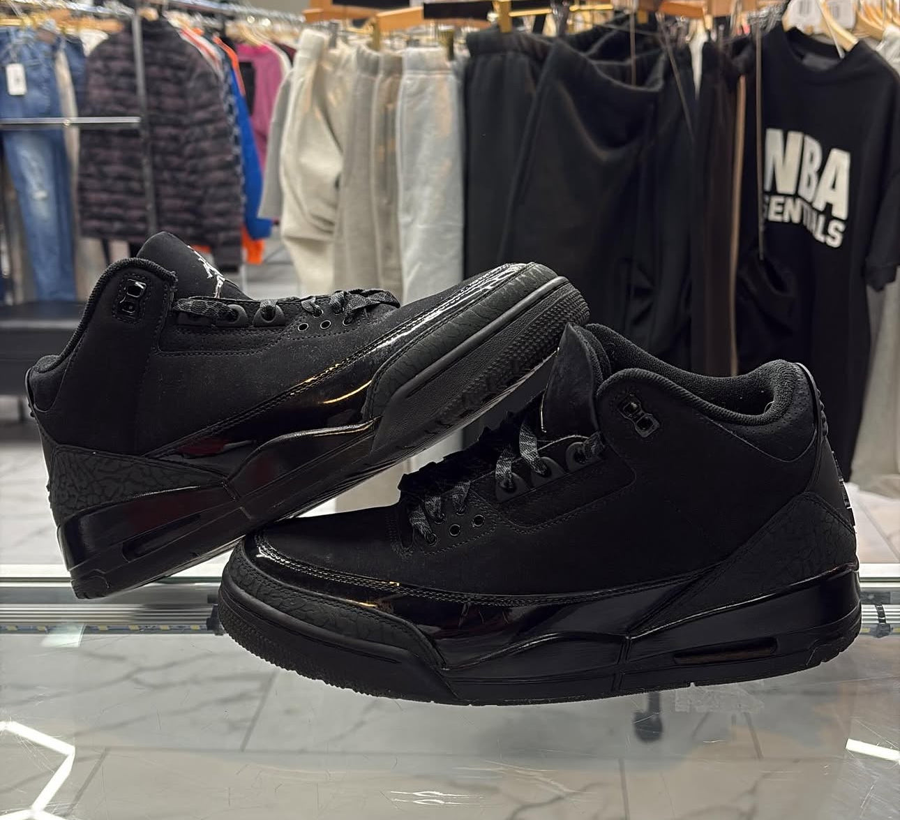Jordan 3 Black Cat Used No Box
