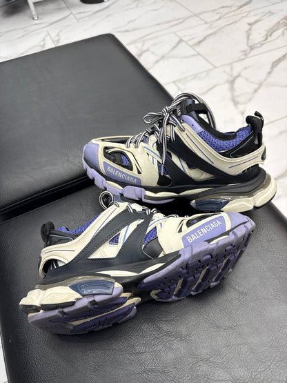 Balenciaga Track Purple Whote USED NO Box