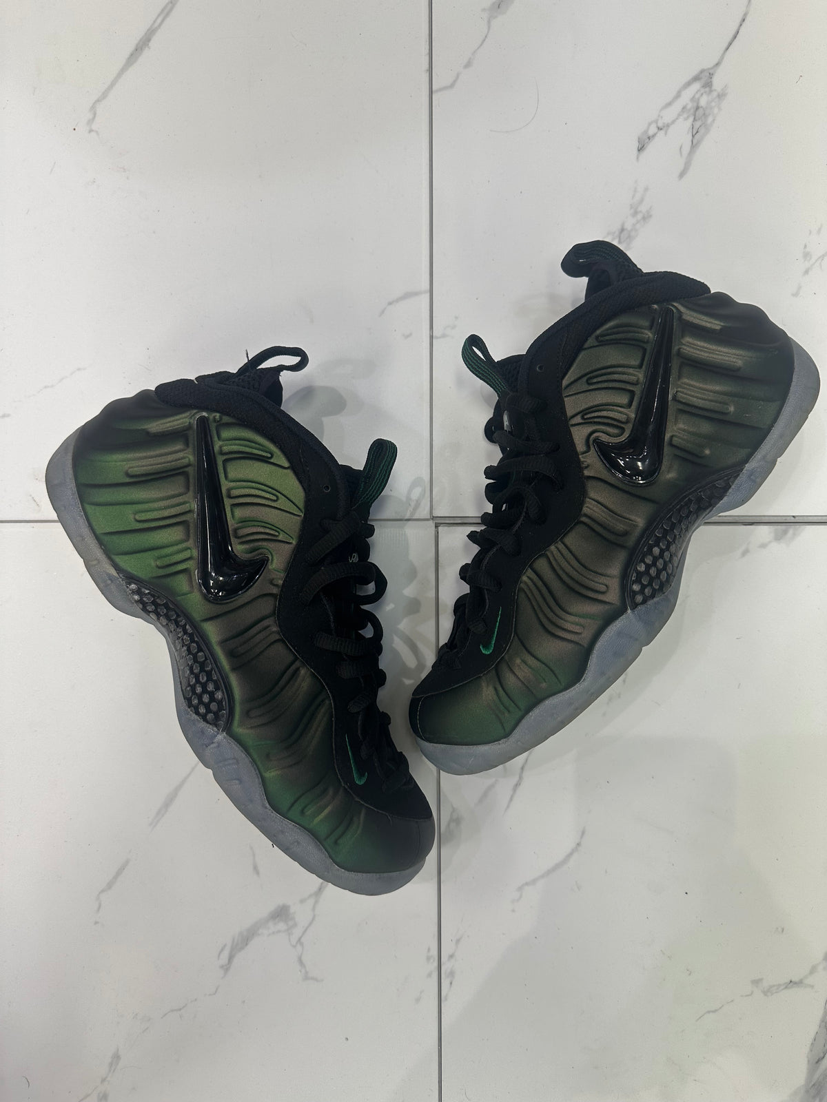 Foamposite Pine Green Used With No Box