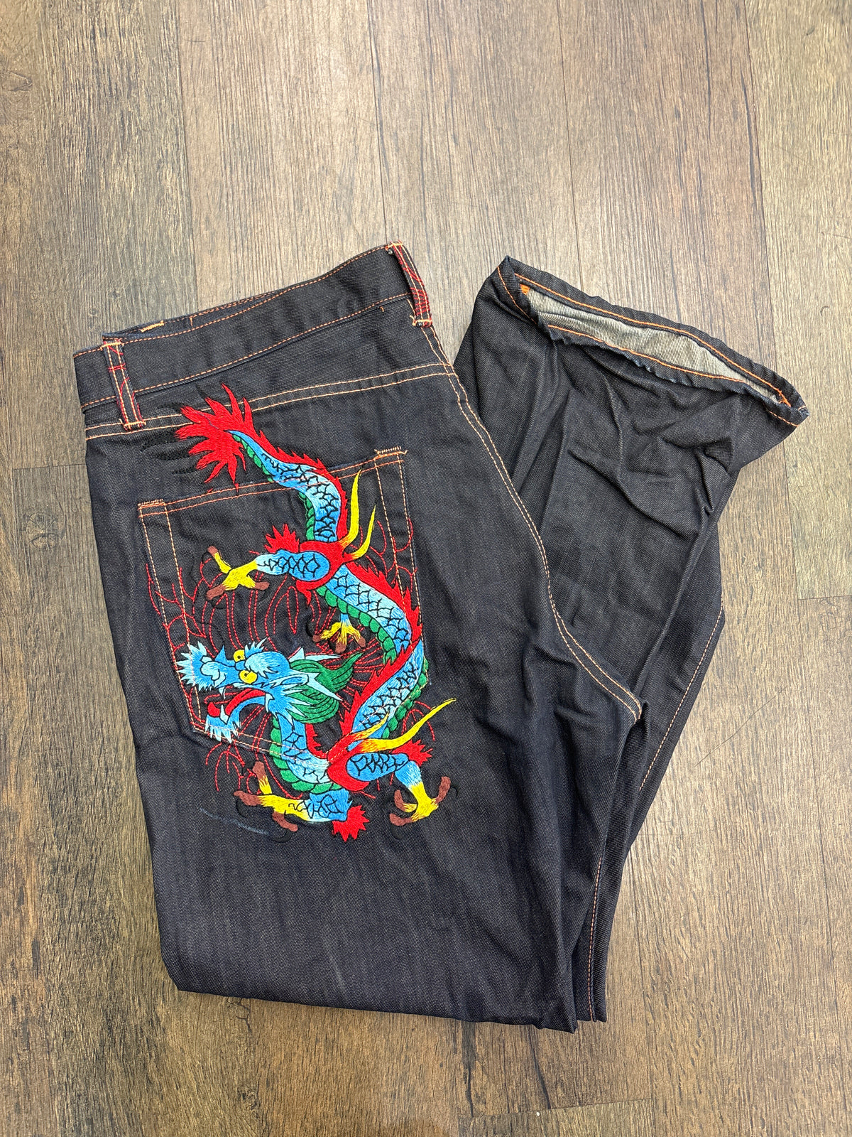 Ed Hardy Blue Wash jeans Preowned