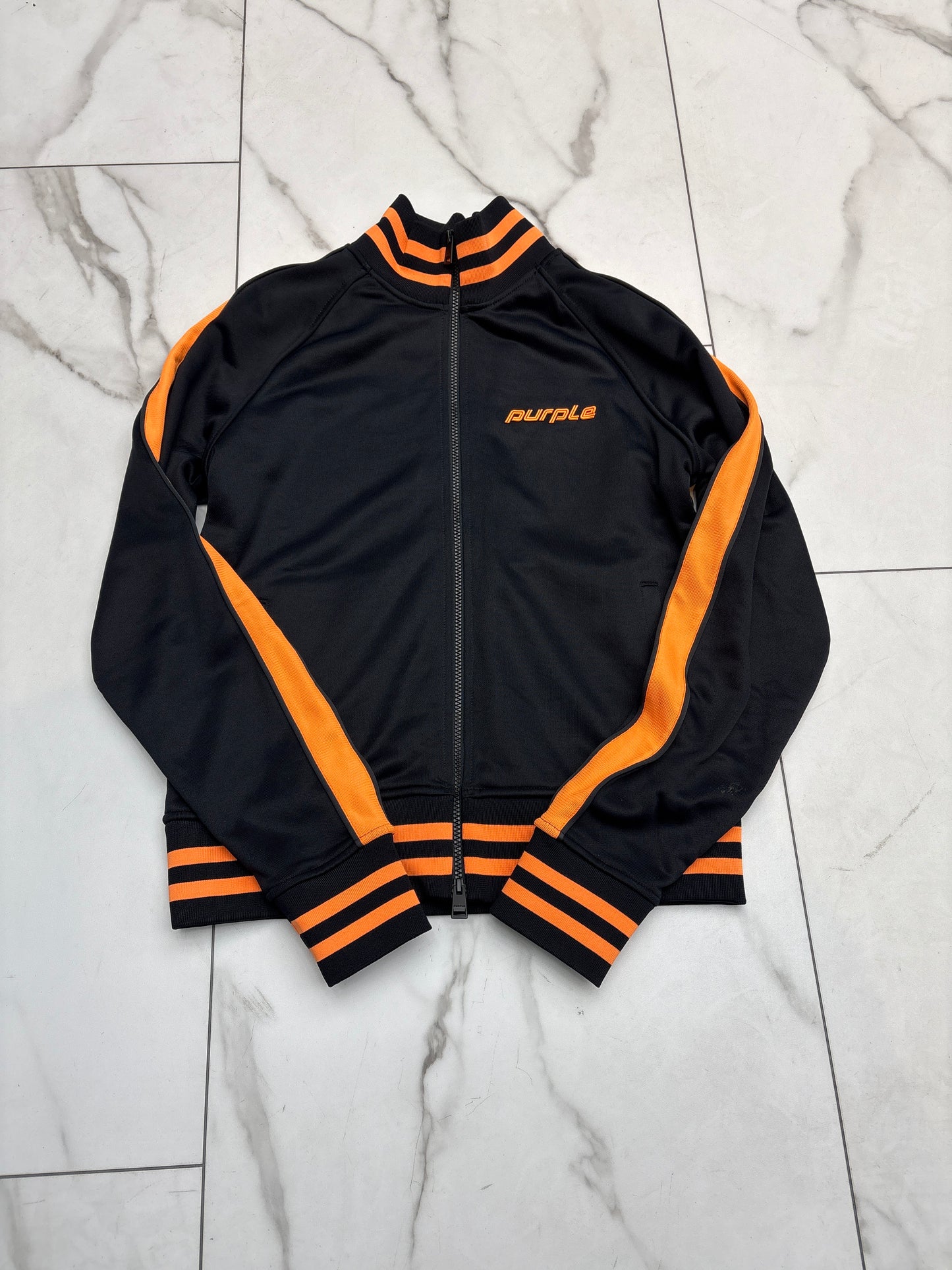 Purple Brand Black & Orange Zip Up PRE-OWNED