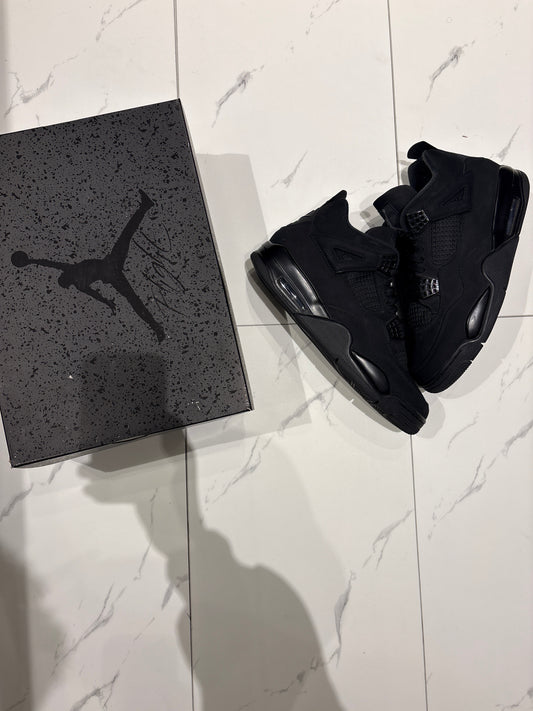 Jordan 4 ‘Black Cat’ USED WITH BOX