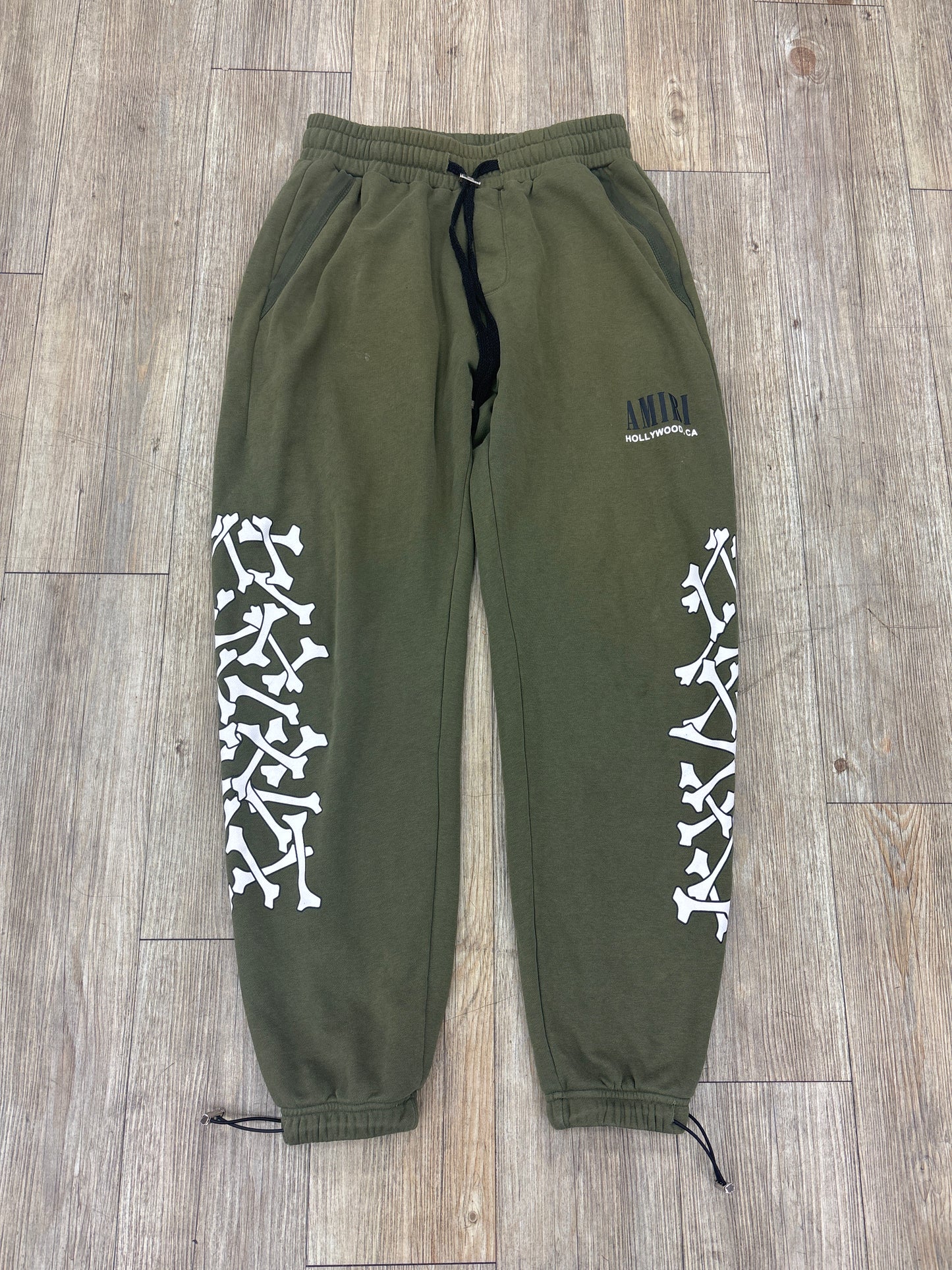 Amiri Green Bone Sweatpants