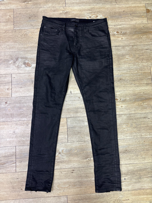 PURPLE P001 COATED INDIGO JEANS USED