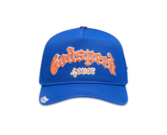 Godspeed Forever Trucker Hat
'Blue/Orange'