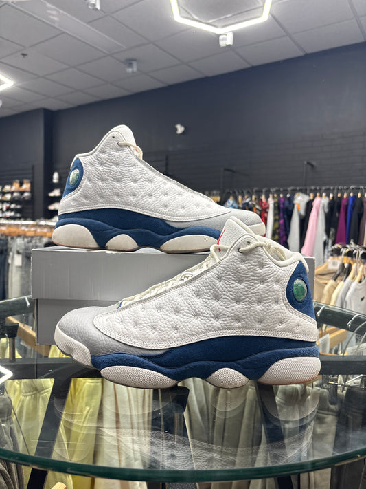 Jordan 13 French blue pre-owned with box