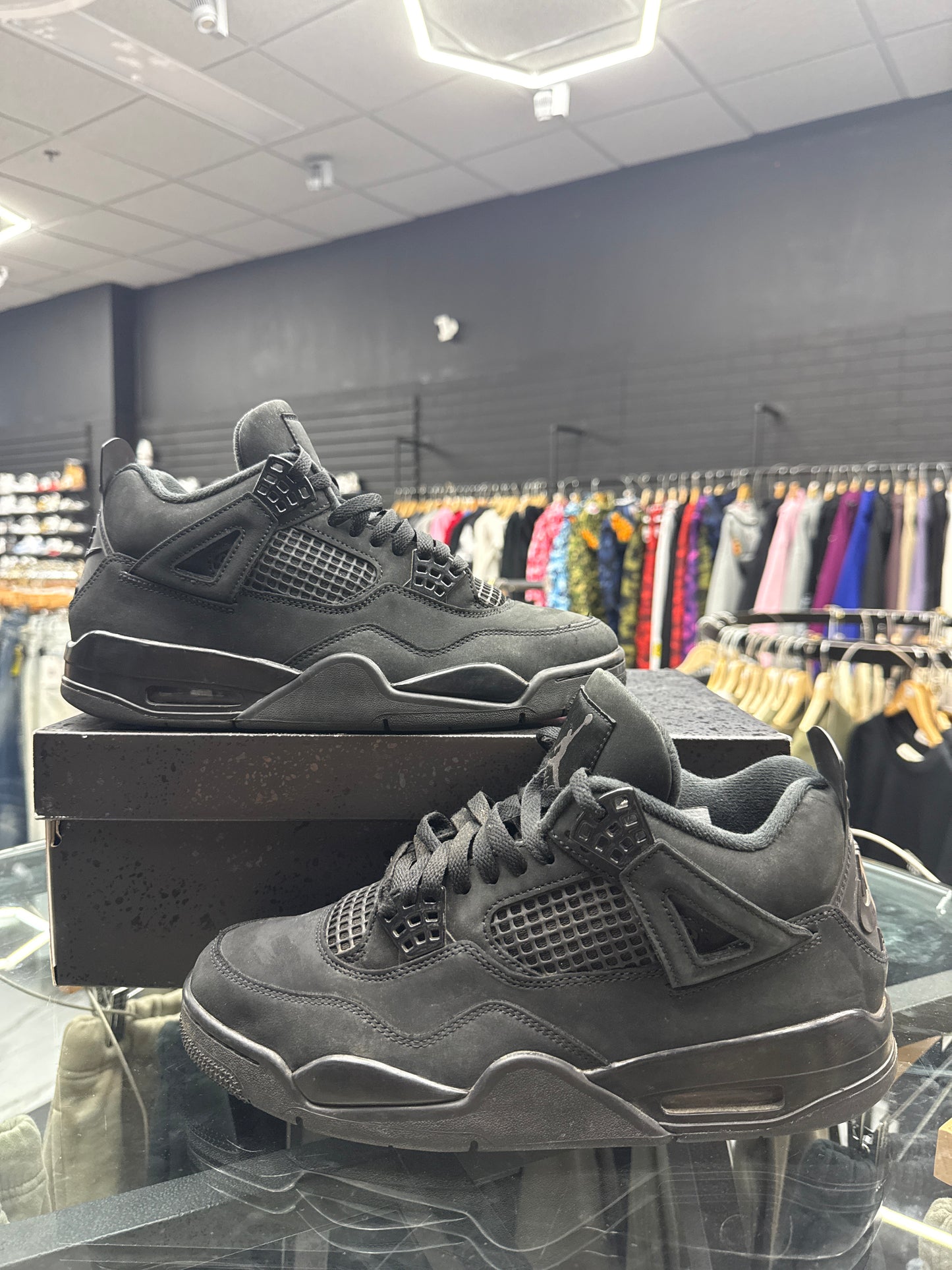 Jordan 4 Black Cat USED W BOX