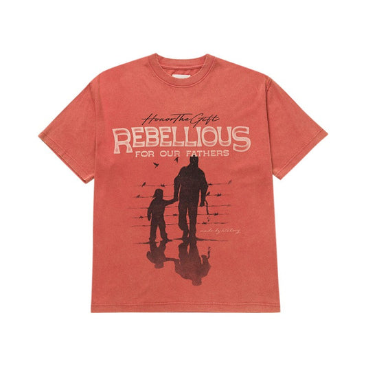 Honor The Gift Rebellious For Our Fathers Tee ‘Brick’