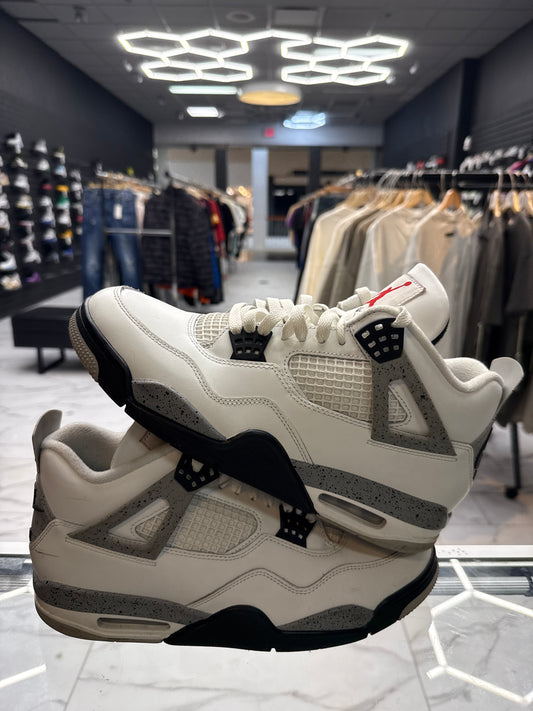 Jordan 4 White Cement USED NO BOX